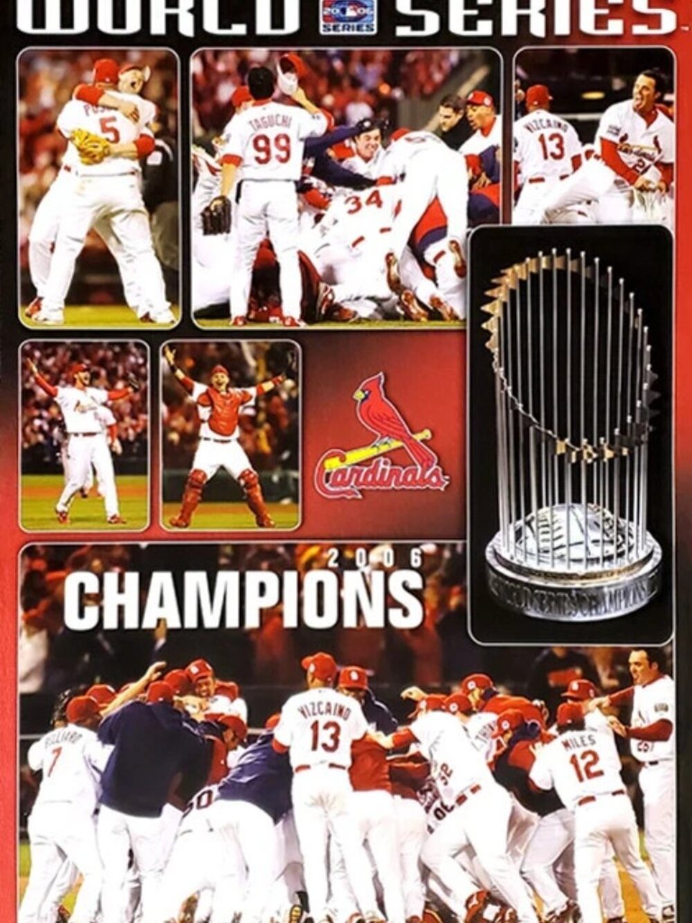 St. Louis Cardinals Poster  WS-2006 CELEBRATION   22 x 34  MLB  NEW/Sealed
